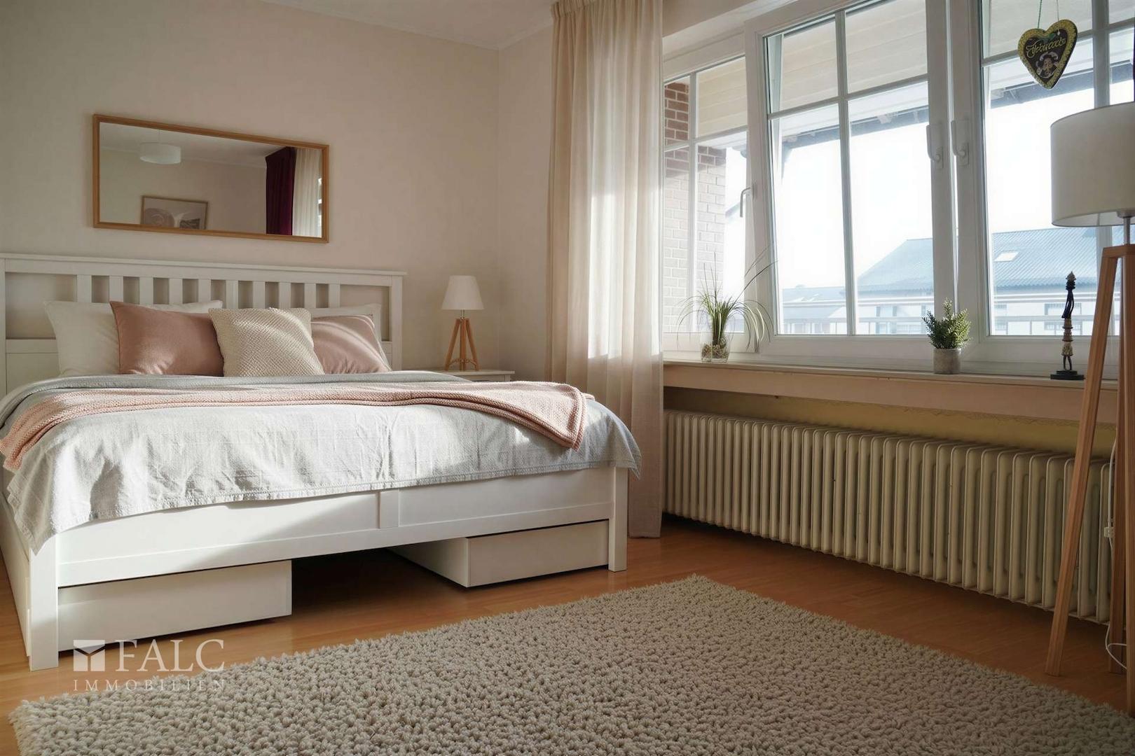 Schlafzimmer Haupthaus - (KI generiert)