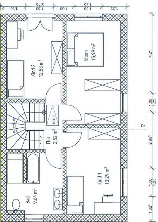 Grundriss Obergeschoss