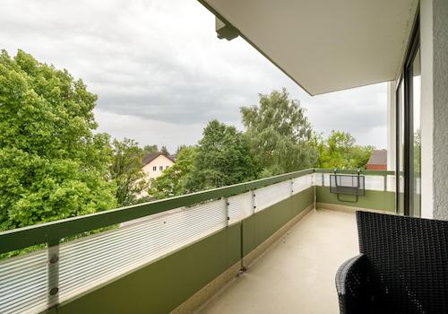 Südostbalkon Blick Nach Osten