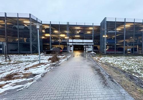 Einfahrt Dachterrasse