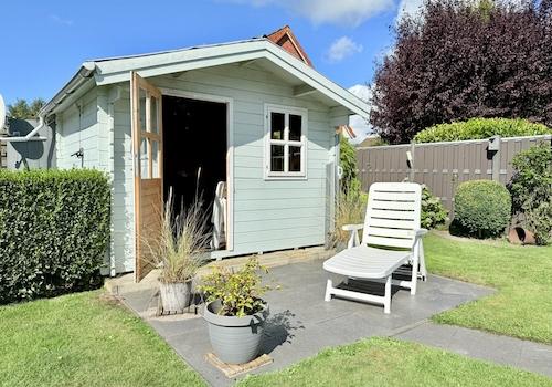 Gartenhaus in Holzbauweise