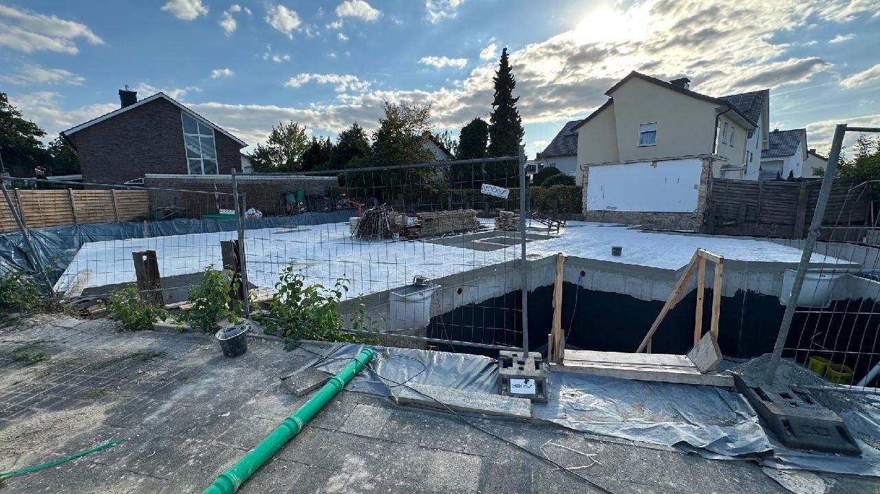 Kellerdecke Fertig