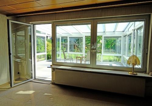 Blilck Wintergarten, Garten