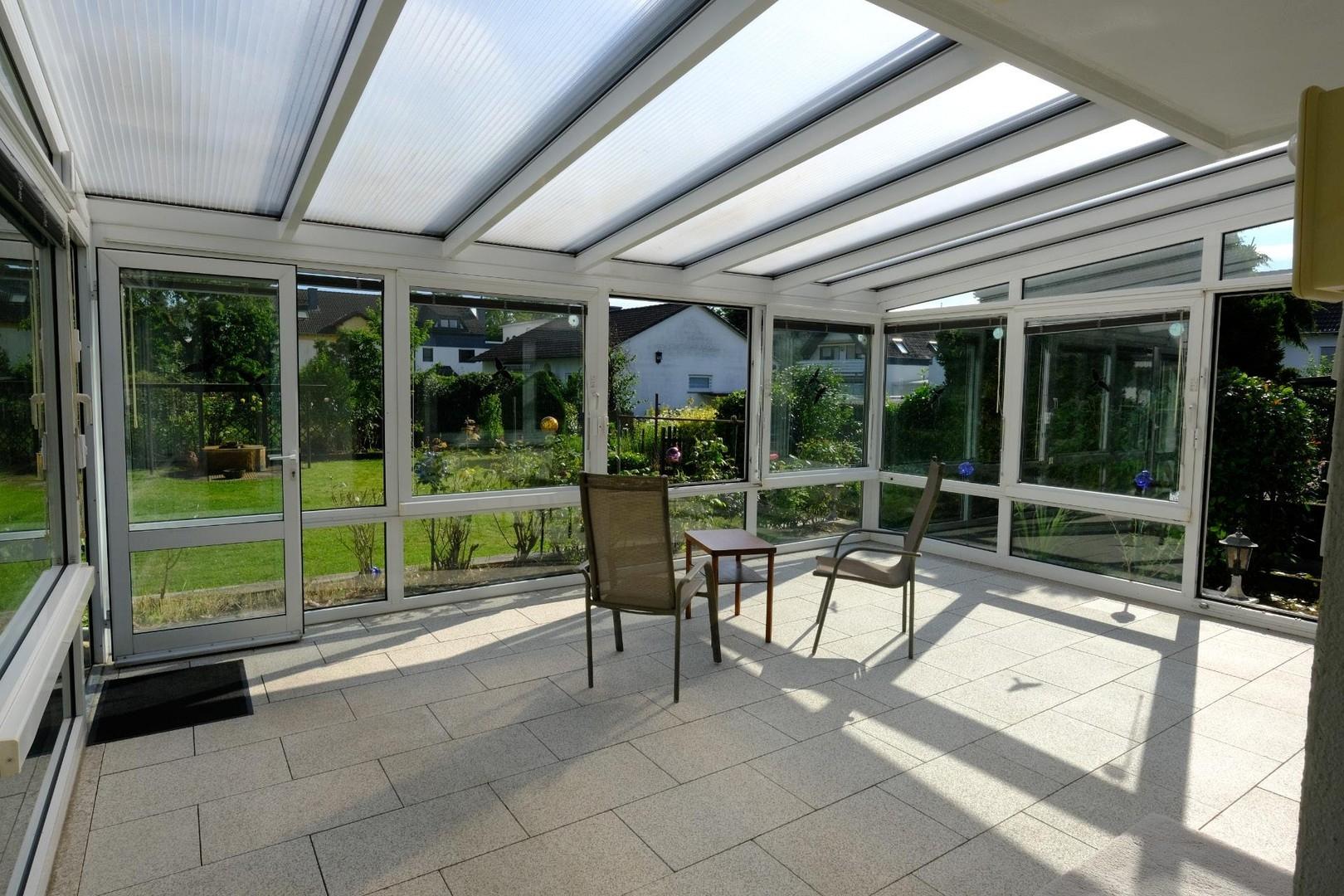 Wintergarten: Türen, Fenster