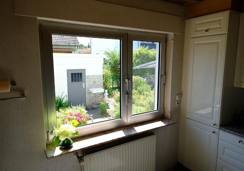 Garten, Seiteneingang Garage