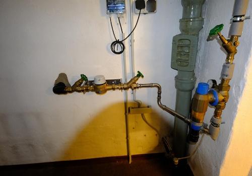 Hausanschluss Wasser