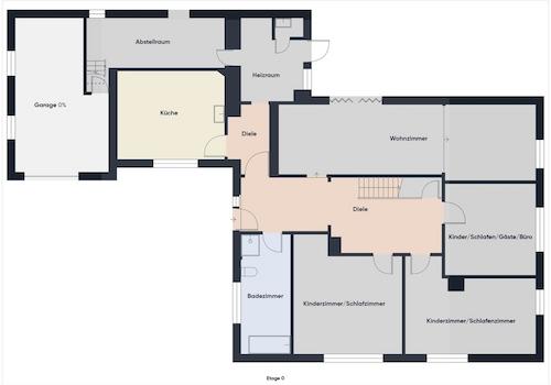 Darstellung Erdgeschoss