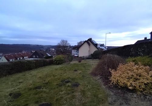 Grundstück mit Fernsicht