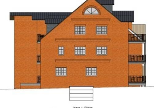 Ansicht Haus 1 Süden