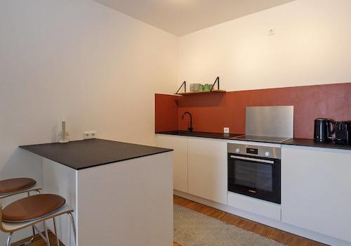 ...der offenen Küche