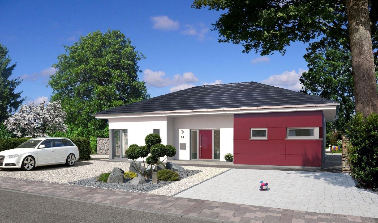 Gestaltungsvorschlag mit Walmdach