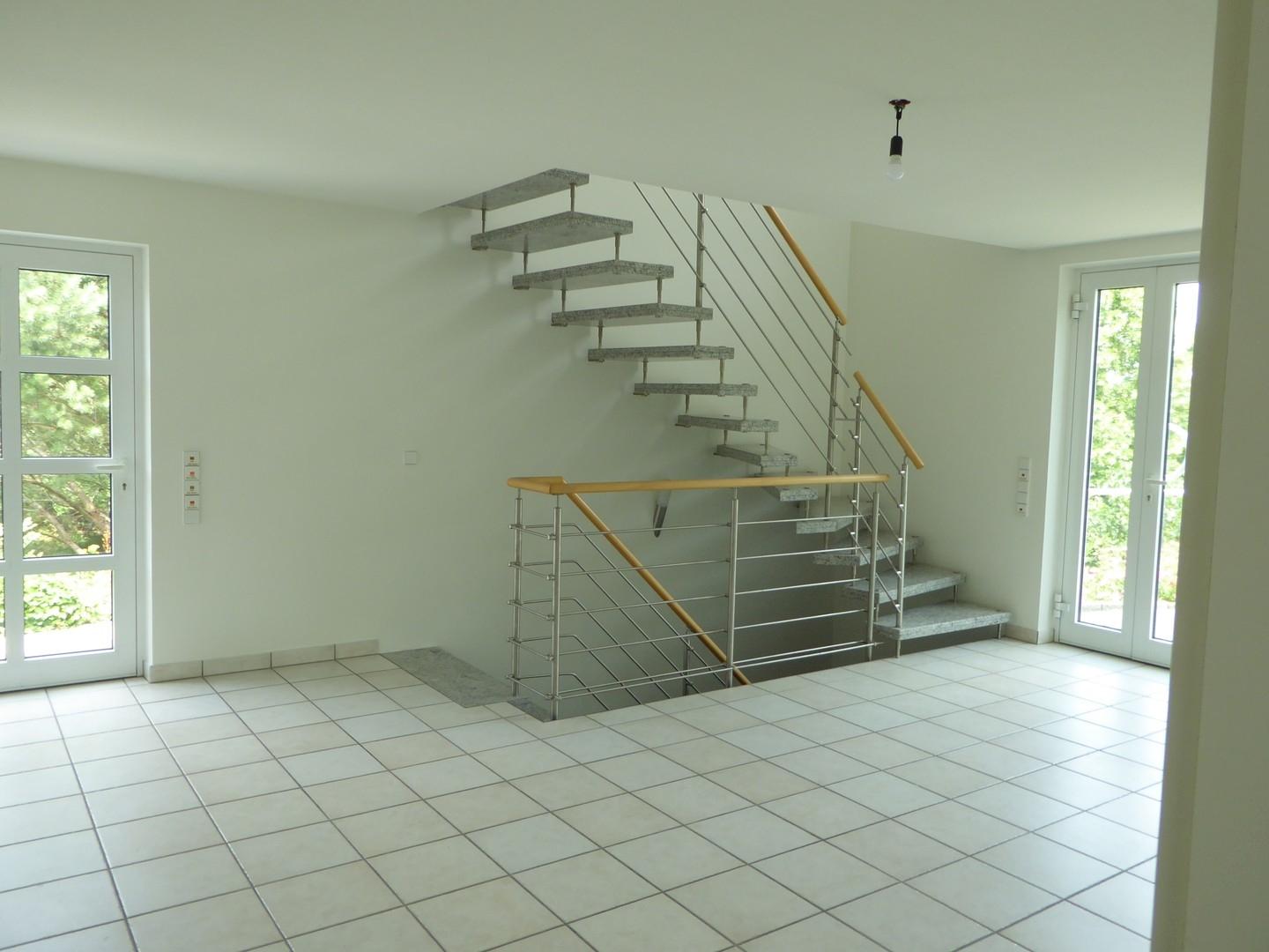 Treppe ins DG und ins UG