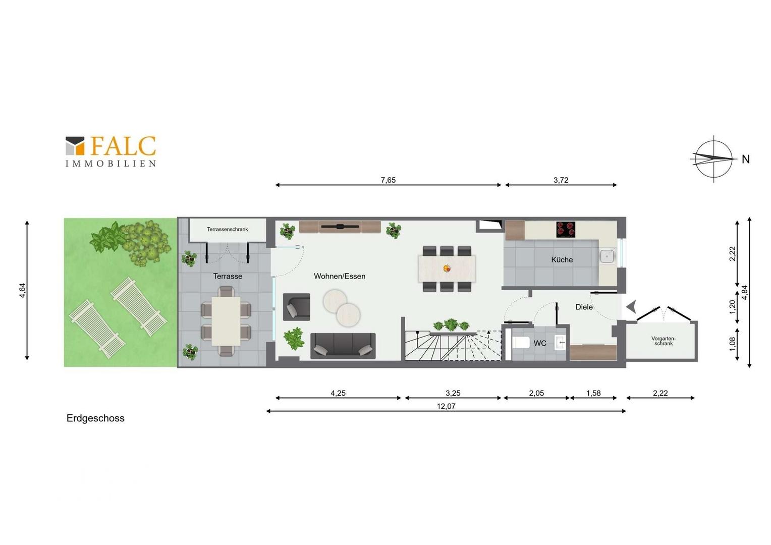 Grundriss Erdgeschoss