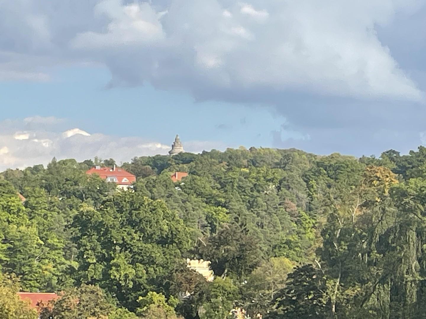 1. OG Blick vom Wintergarten