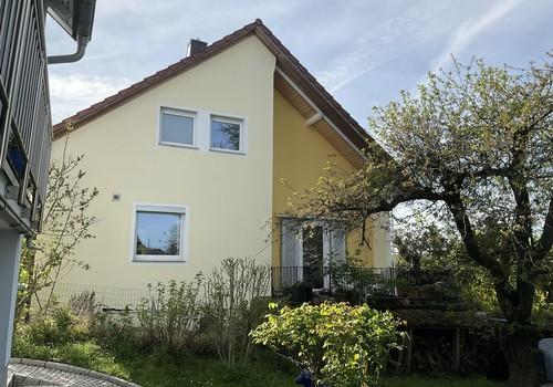 Westseite mit Terrasse