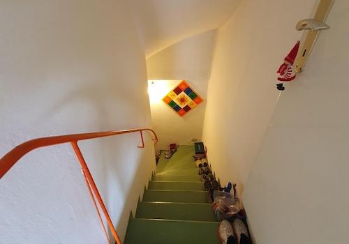 Treppe zum Keller/zur ELW