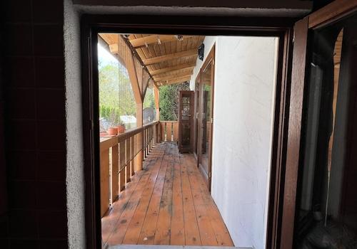 Ausblick Küchenfenster auf Ver