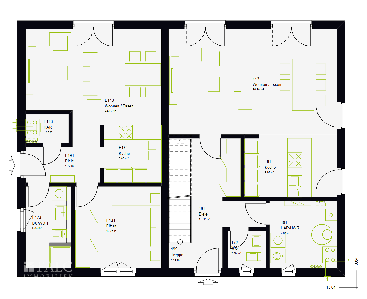 Grundriss Erdgeschoss