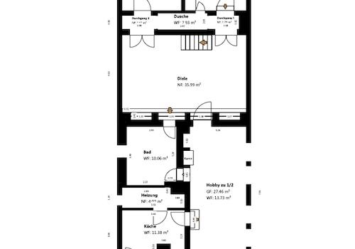 SKP Grundriss, bemast, Rohraue rstraße 26, 81477 München