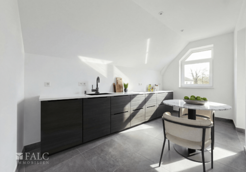Küche mit Ausblick
