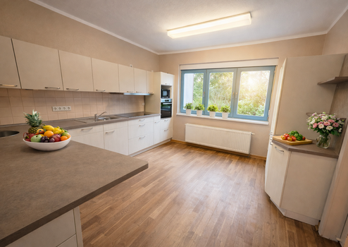 Zentral gelegen - Bauhausstyle Bungalow - mit herrlichem Garten – Friesack Brandenburg, de – Bild 1 von 12