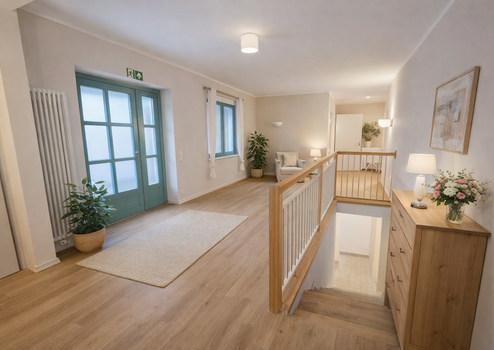 Zentral gelegen - Bauhausstyle Bungalow - mit herrlichem Garten – Friesack Brandenburg, de – Vorschaubild 2