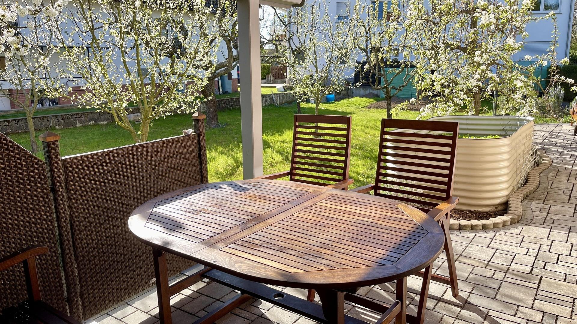 Überdachter Freisitz