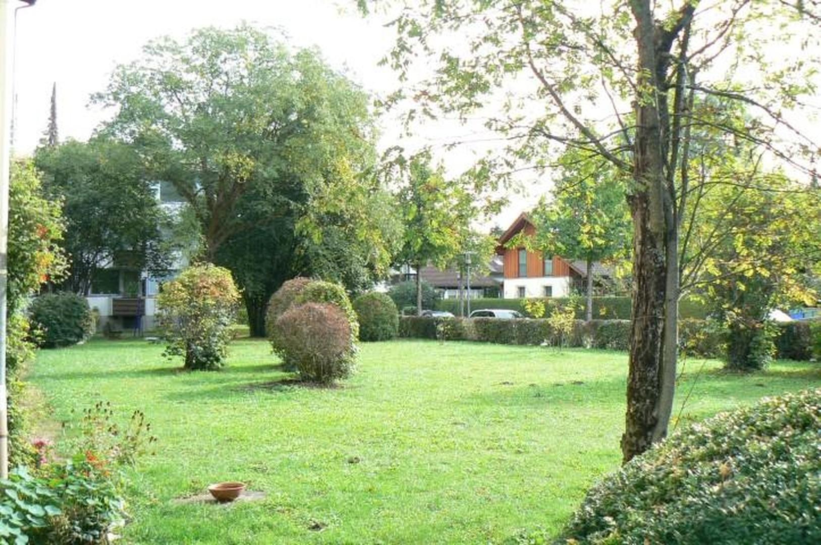 Garten vor dem Haus
