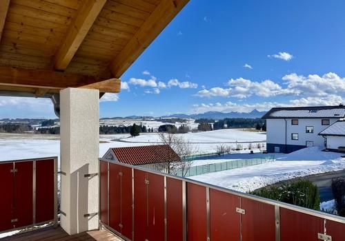 Ausblick Südostbalkon 