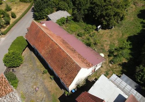 Vogelperspektive Scheune 