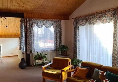 Wohn-Esszimmer im DG