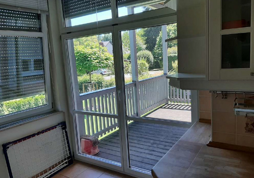 Küche Zugang Terrasse