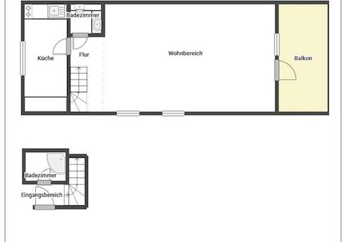 Grundriss Dachgeschoss Zweifamilienhaus