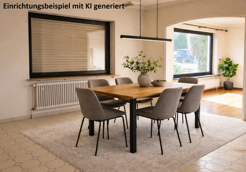 EG: Esszimmer mit Einrichtung