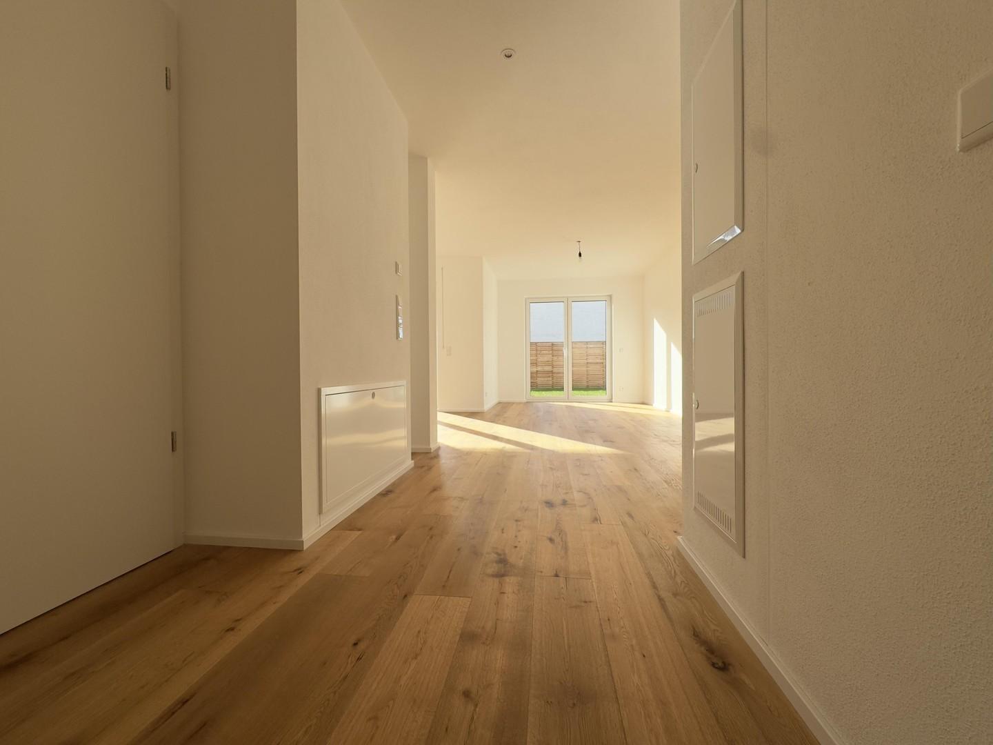 Flur, Echtholz-Parkett