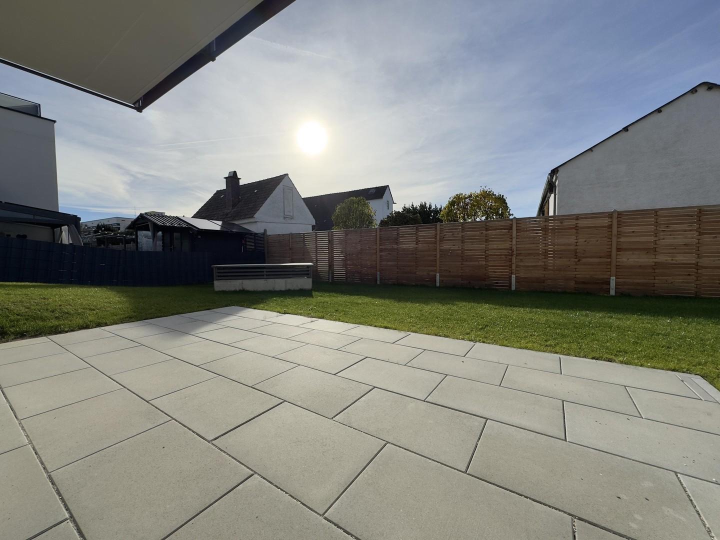 Terrasse Süd-West Ausrichtung