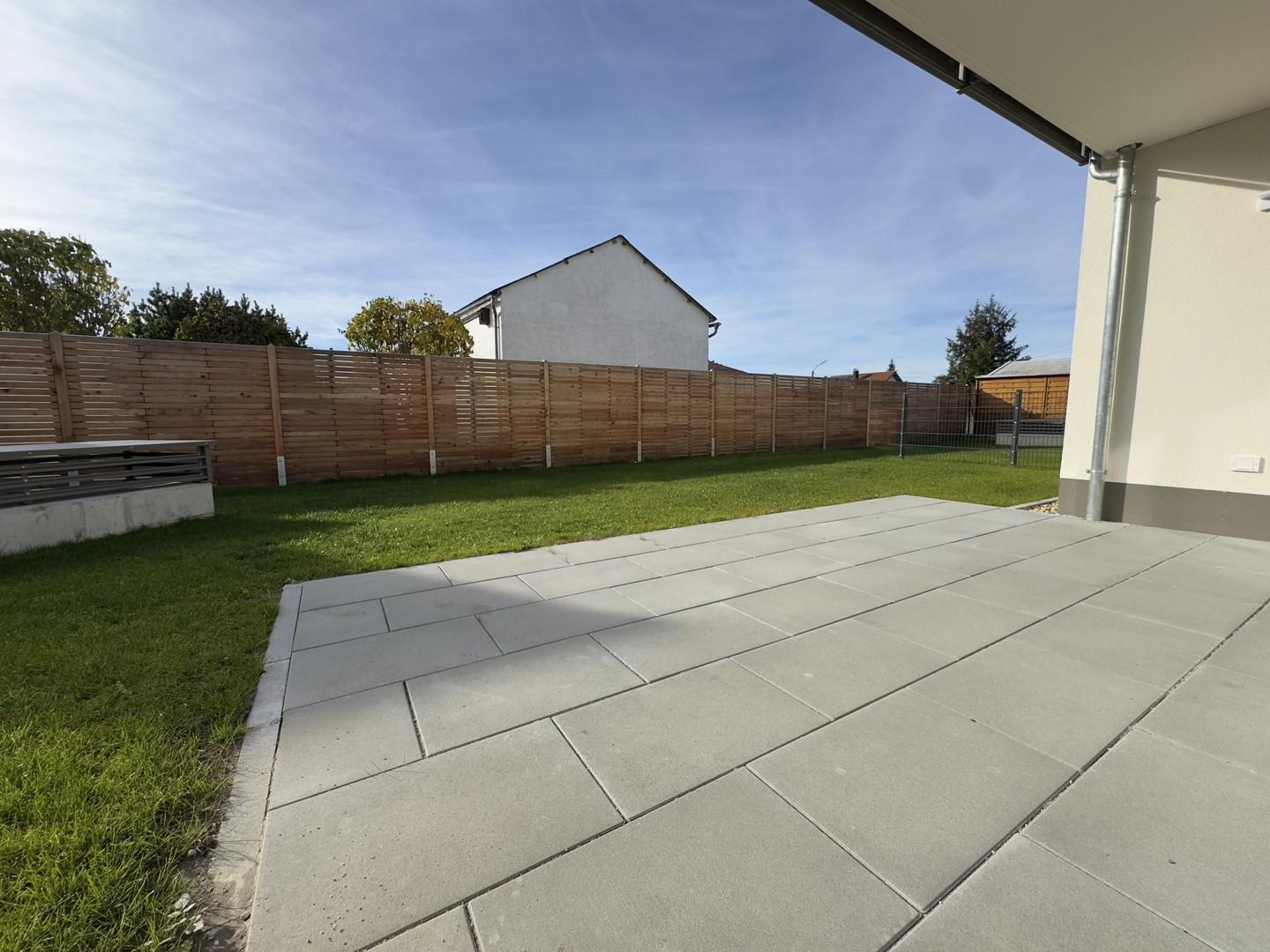 Terrasse Süd-West Ausrichtung