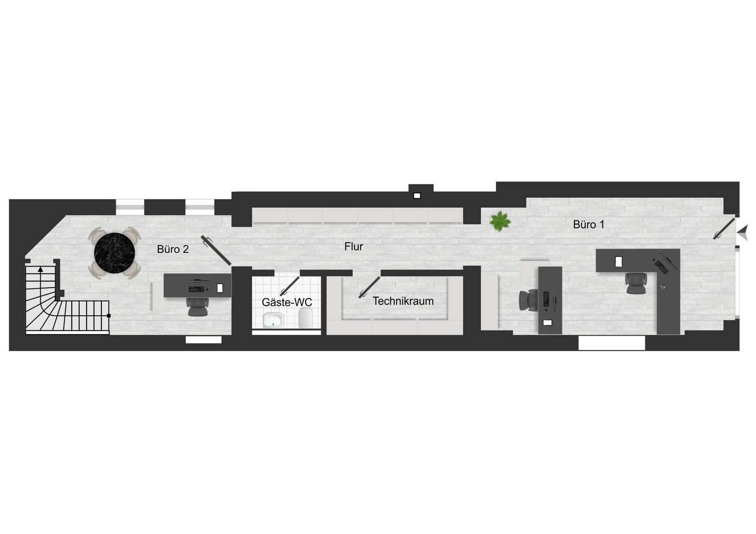 Gewerbeeinheit Erdgeschoss