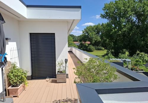 DG - Südfront der Dachterrasse