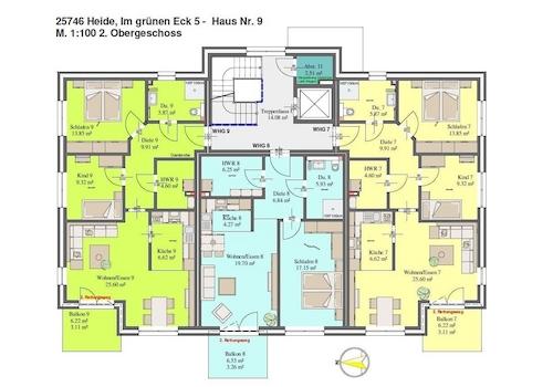 Grundriss 2.Obergeschoss