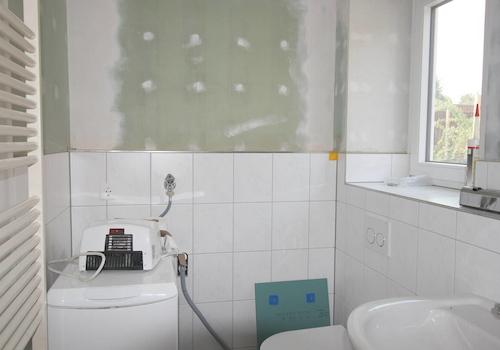 WC- mit Waschbereich