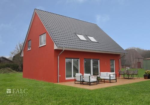 Hausansicht Terrassenseite Gestaltungsvorschlag