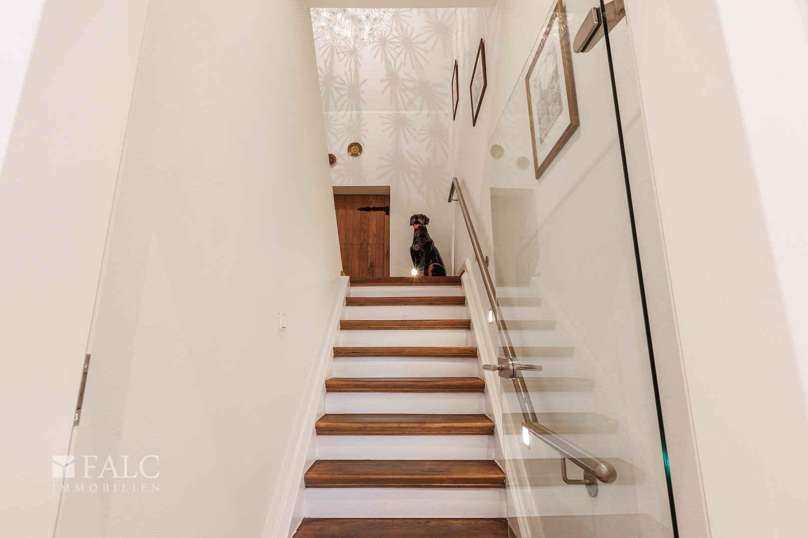 Treppenaufgang Maisonettewohnung