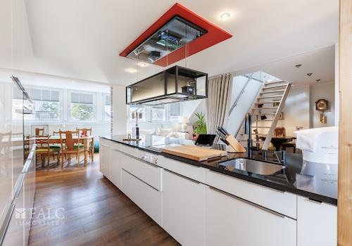 Wohnung Küche Richtung Essbereich Maisonettewohnung