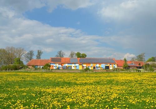Blick von Süden auf Breetz