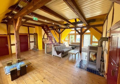 Die große Wohndiele im OG