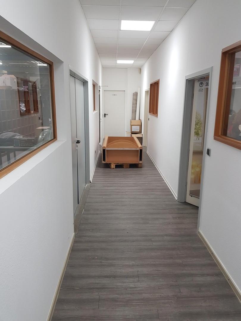 Flur zu den Ausstellungsräumen