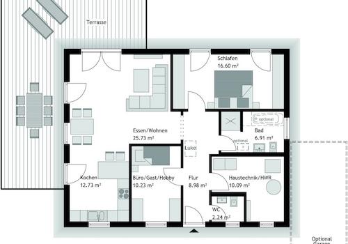 Grundriss Erdgeschoss