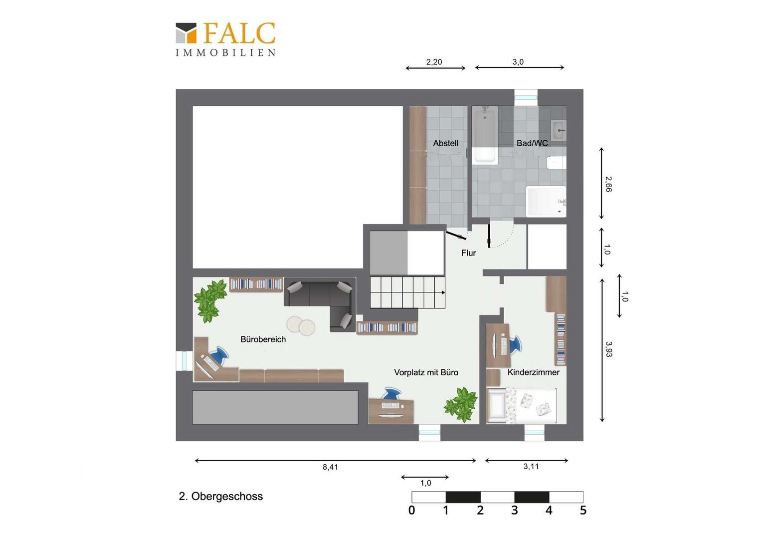 2. Obergeschoss/ 3. Etage