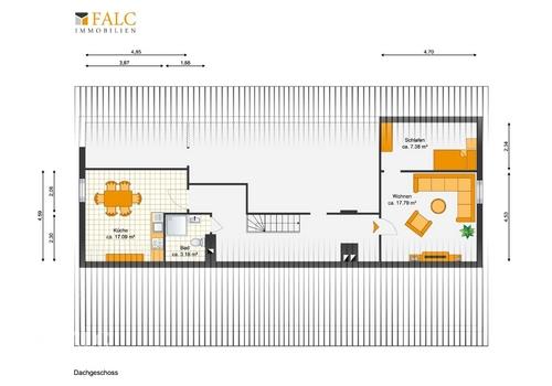 Grundriss Dachgeschoss